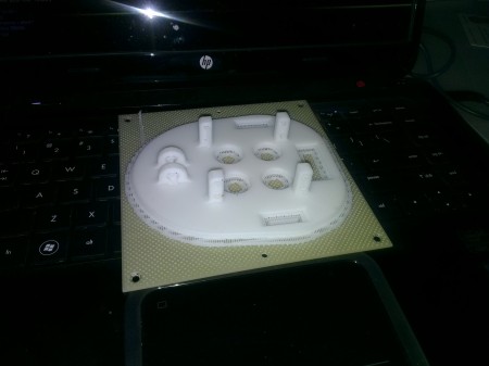 3D Printed base (this didn't work out...see next pic)
